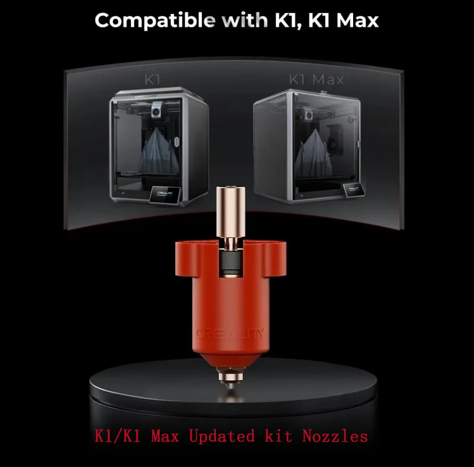 

Набор керамических нагревательных блоков для 3D-принтера CREALITY K1/K1 Max, высокая температура печати и быстрая печать, 300 °C