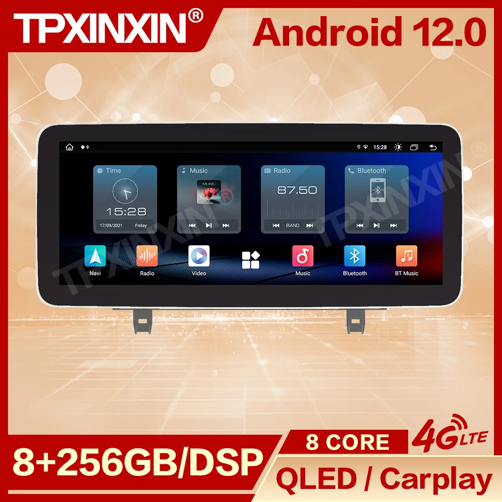

12,3 дюймовый мультимедийный радиоприемник с экраном Android для Mazda CX30 2020 2021 2022 GPS-навигация автомобильная интеллектуальная система IPS головное устройство