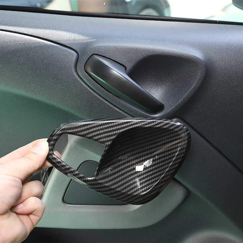 For Mercedes Benz Smart 451 Fortwo 2010-2015 Car Inner Door Handle Bowl Cover Trim Sticker ABS Carbon Fiber Texture accessories
For Mercedes Benz Smart 451 Fortwo 2010-2015 Car Inner Door Handle Bowl Cover Trim Sticker ABS Carbon Fiber Texture accessories