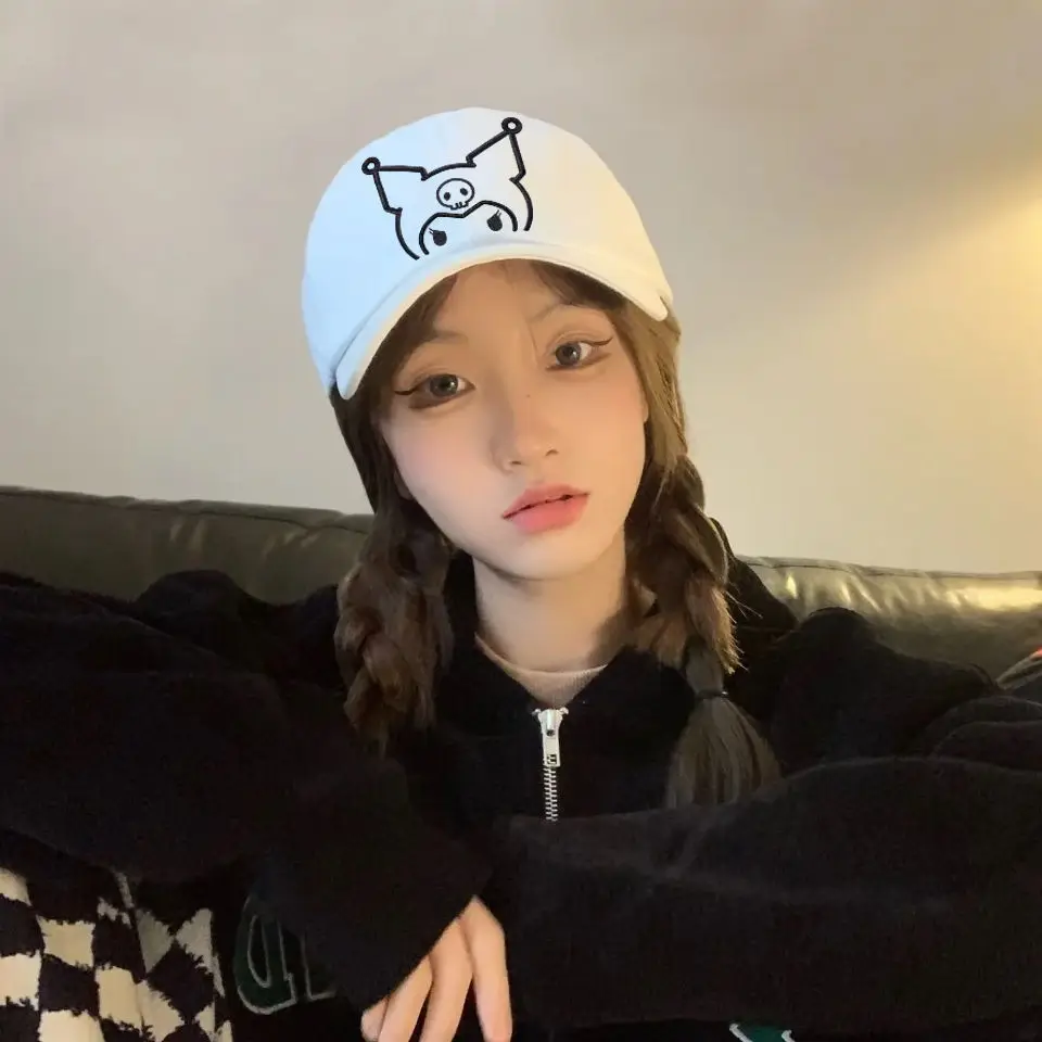 Sanrio Kawaii Baseball Cap Kuromi Anime Student Embroidery Cartoon Personality Creative Four Seasons Sun Hat Gift From A Friend
Sanrio Kawaii Baseball Cap Kuromi Anime Student Embroidery Cartoon Personality Creative Four Seasons Sun Hat Gift From A Friend