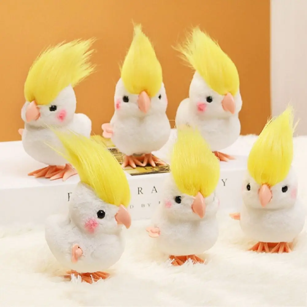 Cute Easy to Use Non-electric Small Parrot Crazy Hairstyle Desktop Interactive Toy Simulation Bird Wind-up Toy Plush Toy
Cute Easy to Use Non-electric Small Parrot Crazy Hairstyle Desktop Interactive Toy Simulation Bird Wind-up Toy Plush Toy