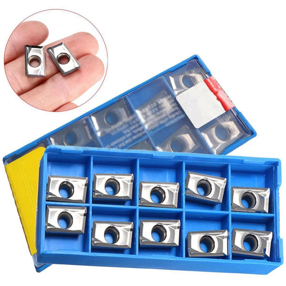10pcs APKT1604PDER-MA3 H01 Milling Carbide Inserts Cutter For Aluminum APMT1604 Carbide For Semi-fining Toolholding Tool
10pcs APKT1604PDER-MA3 H01 Milling Carbide Inserts Cutter For Aluminum APMT1604 Carbide For Semi-fining Toolholding Tool