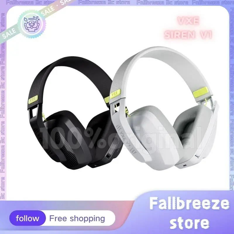 Беспроводные игровые Bluetooth-наушники VXE Siren V1 с микрофоном, 2 режима, 2,4 ГГц/Bluetooth-гарнитура, яркие игровые наушники FPS
Беспроводные игровые Bluetooth-наушники VXE Siren V1 с микрофоном, 2 режима, 2,4 ГГц/Bluetooth-гарнитура, яркие игровые наушники FPS