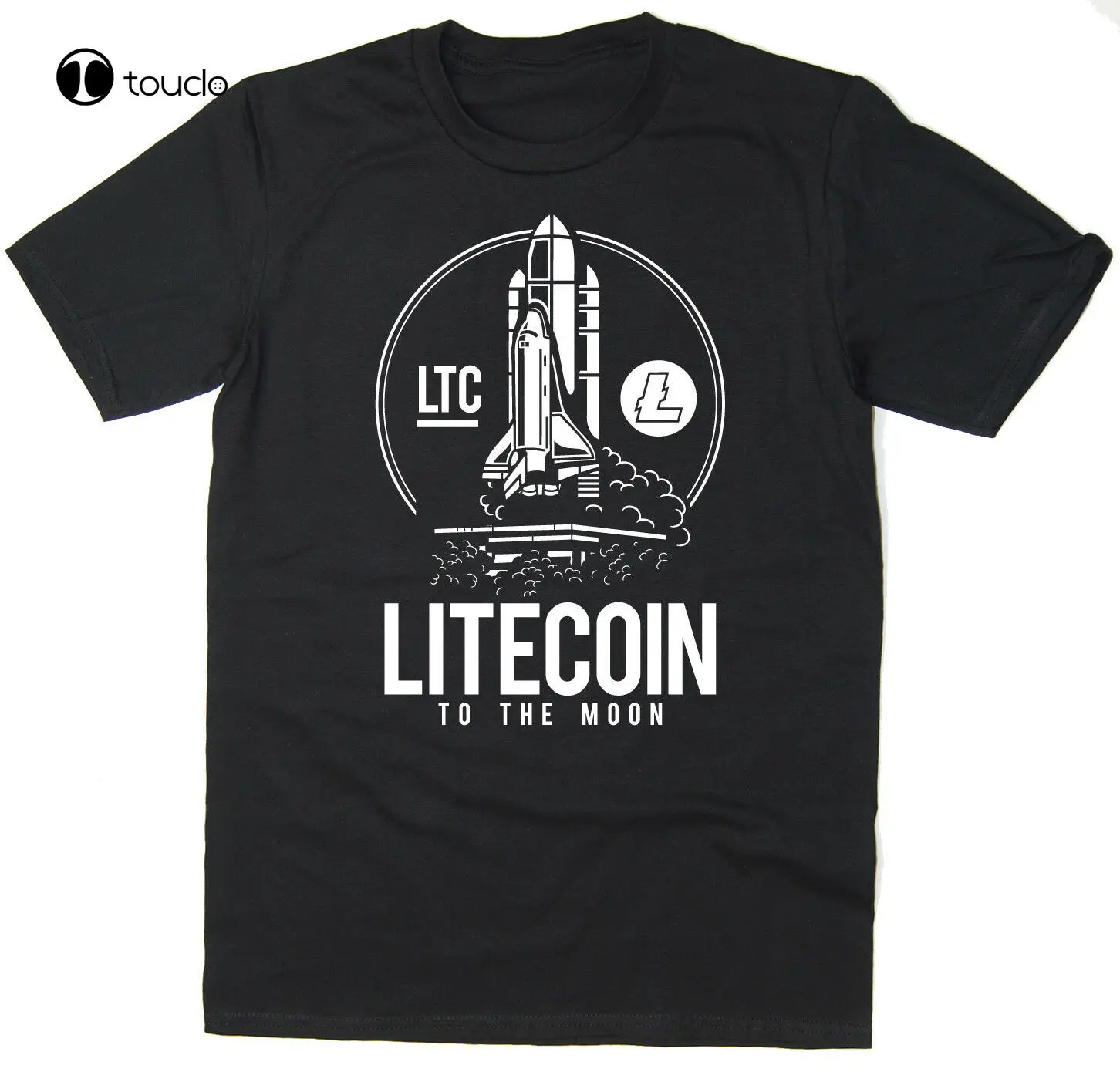 

Litecoin To The Moon T-Shirt - Btc Ltc - Bitcoin Crypto - 6 Colours Tee Shirt Custom aldult Teen unisex fashion funny new unisex