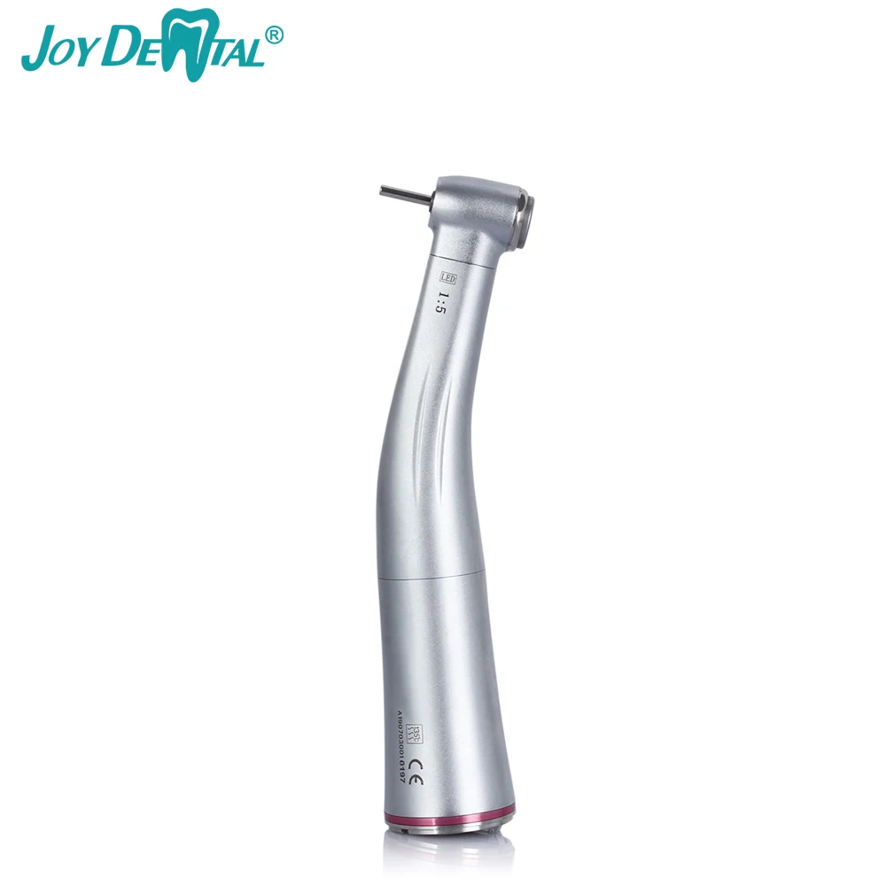 JOY DENTAL Dental 1:5 Fiber Optic Increasing Red Ring Contra Angle Low Speed 4 Way Spray Low Push Handpiece for E-TYPE Motor
JOY DENTAL Dental 1:5 Fiber Optic Increasing Red Ring Contra Angle Low Speed 4 Way Spray Low Push Handpiece for E-TYPE Motor