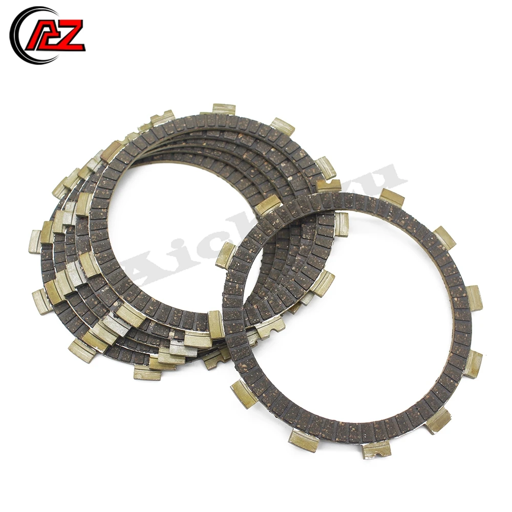 

For Suzuki GSF250 GSF400 74A 73A 75A 77A 913 Bandit 250/400 Motorcycles Clutch Discs Plate Friction Clutch Sheet 6 PCS