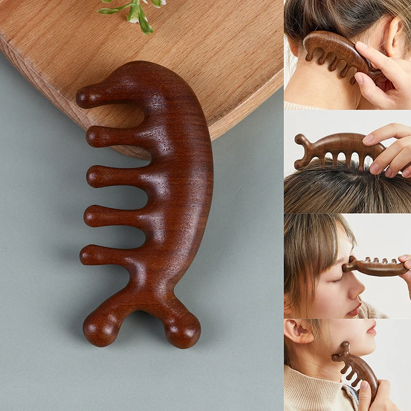 Sandalwood Massage Comb Head Meridian Scalp Comb Face Eye Shoulder Neck Scraping Treatment Hair Loss Anti-static Wide Tooth Comb
Sandalwood Massage Comb Head Meridian Scalp Comb Face Eye Shoulder Neck Scraping Treatment Hair Loss Anti-static Wide Tooth Comb