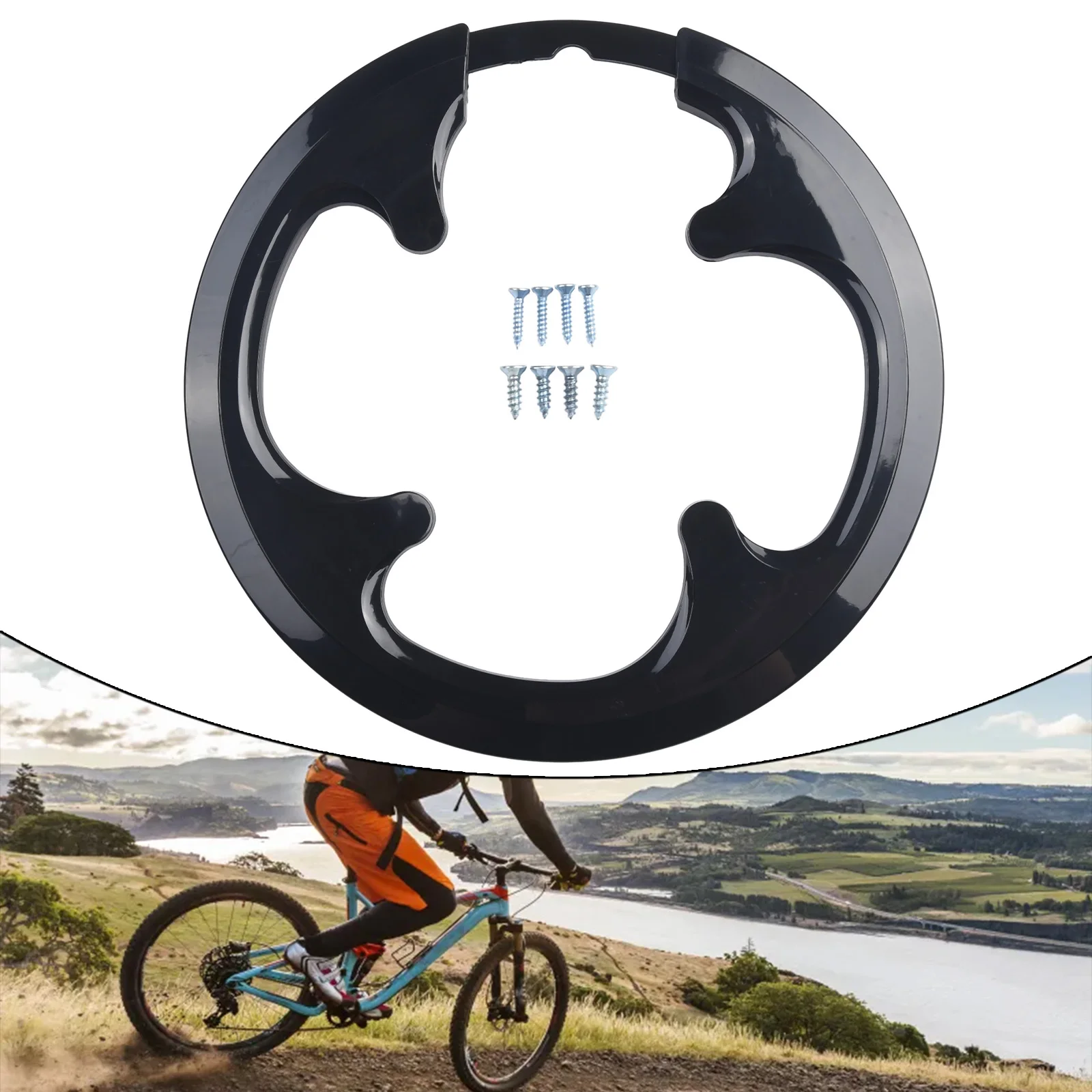 4/8 Holes 42T/48T BIke Crank DIY Cover Bicycle Crankset Chain Wheel Cover Guard Replacement Protector Chainring Guard Protector
4/8 Holes 42T/48T BIke Crank DIY Cover Bicycle Crankset Chain Wheel Cover Guard Replacement Protector Chainring Guard Protector
