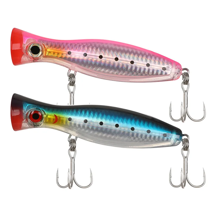 Big Popper Fishing Lure 12cm 40g Crankbait Swimbait Lscas Artificial Wobblers ABS Hard Bait Pesca Bass Carp Pike Fishing Tackle
Big Popper Fishing Lure 12cm 40g Crankbait Swimbait Lscas Artificial Wobblers ABS Hard Bait Pesca Bass Carp Pike Fishing Tackle