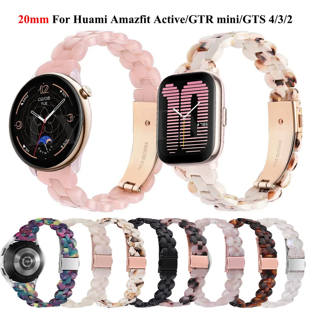 20mm Resin Watch Strap For Amazfit Active GTS 4 Watchband Bracelet Bip U 3 Pro S Lite GTS 4 Mini Smartwatch Wristband GTR Mini
20mm Resin Watch Strap For Amazfit Active GTS 4 Watchband Bracelet Bip U 3 Pro S Lite GTS 4 Mini Smartwatch Wristband GTR Mini