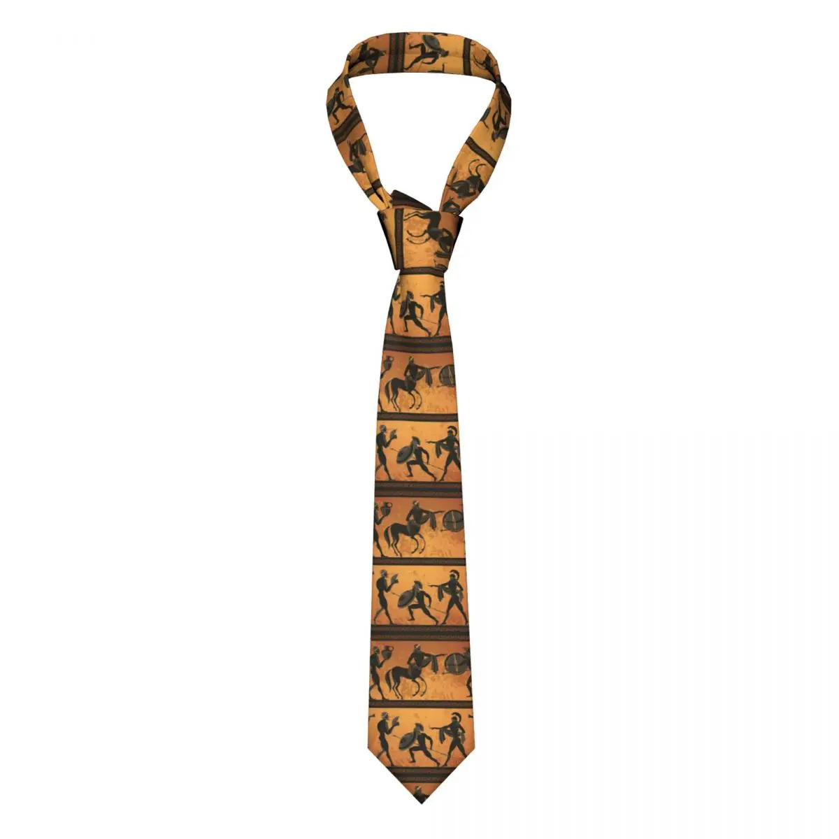 

Mens Tie Slim Skinny Ancient Greece Scene Ancient Greek Mythology Necktie Necktie Free Style Men Tie Party Wedding