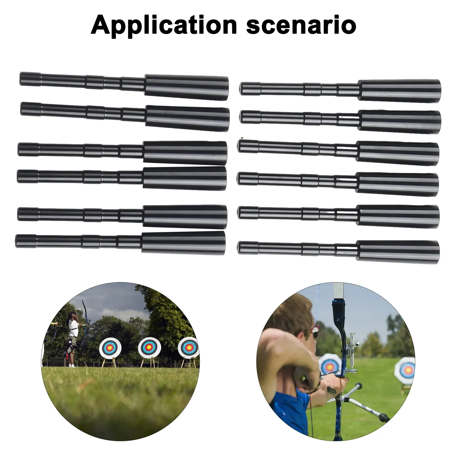 12pcs Arrowhead Connectors Insert Adapter Kits For All Arrows With An Inner Diameter Of 4.2mm Connect Archery Broadhead Points
12pcs Arrowhead Connectors Insert Adapter Kits For All Arrows With An Inner Diameter Of 4.2mm Connect Archery Broadhead Points