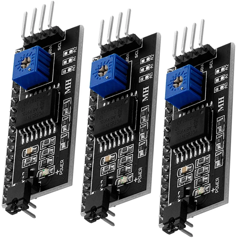 ABGZ-I2C IIC Parent Serial Interface Adapter For 16-Character Display - Only 4 Instead Of 16 Connections Needed
ABGZ-I2C IIC Parent Serial Interface Adapter For 16-Character Display - Only 4 Instead Of 16 Connections Needed