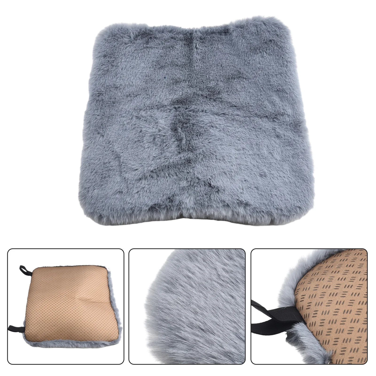 1x 49*49cm Car Seat Cover Winter Warm Seat Cushion Anti Slip Cushion Pad Plush Rabbit Fur Warm And Thickened Office Cushion
1x 49*49cm Car Seat Cover Winter Warm Seat Cushion Anti Slip Cushion Pad Plush Rabbit Fur Warm And Thickened Office Cushion