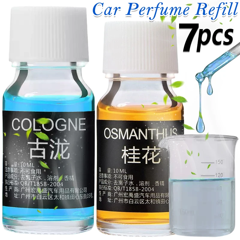 Car Perfume Refill Liquid Essential Oil Car Air Freshener Refill for Cars Vehicles Natural Plant Aroma Diffuser Auto Fragrance
Car Perfume Refill Liquid Essential Oil Car Air Freshener Refill for Cars Vehicles Natural Plant Aroma Diffuser Auto Fragrance