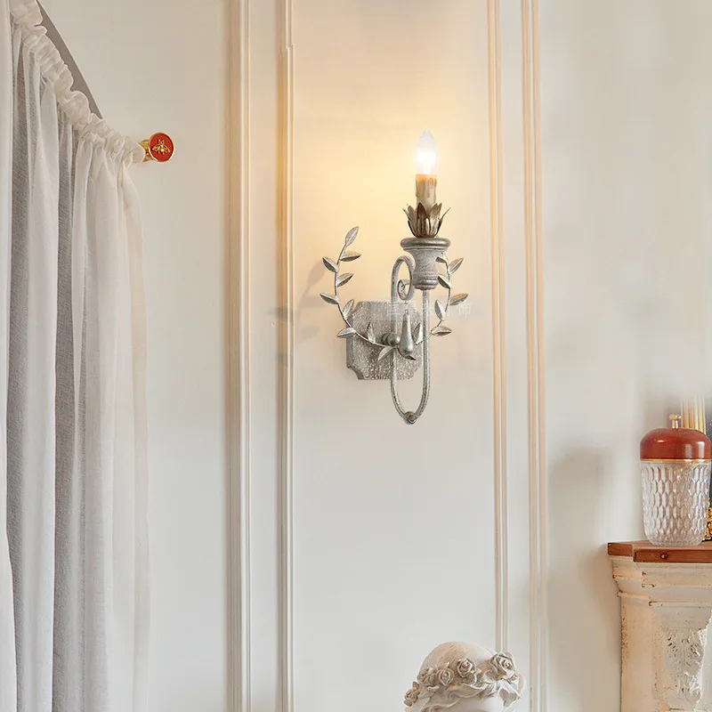 Retro wheat ear wall lamp American rural French living room, dining room,background wall, corridor, staircase decorative light
Retro wheat ear wall lamp American rural French living room, dining room,background wall, corridor, staircase decorative light