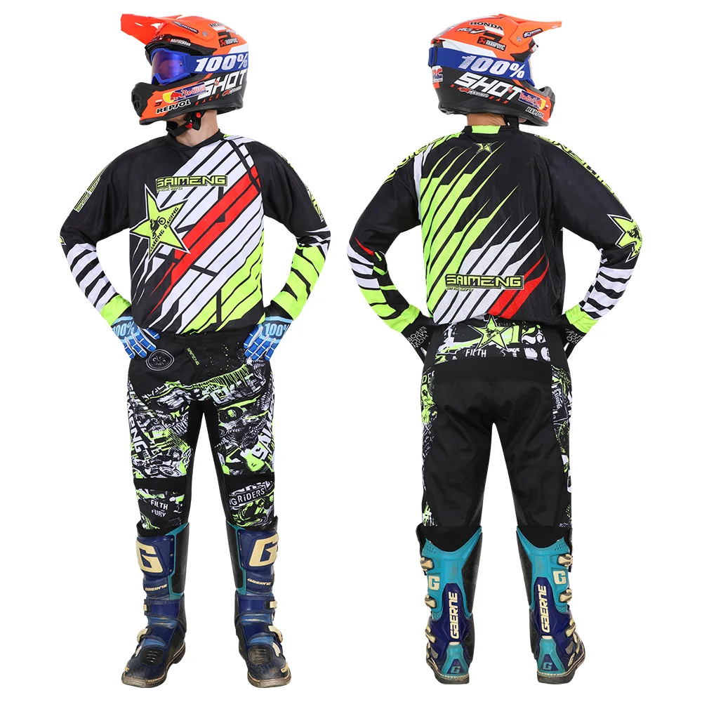 Racer gear set MX Mens Kits MTB Women's Off-road Motorcycle Jersey & Pant motocross mountain Enduro Downhill Combo
Racer gear set MX Mens Kits MTB Women's Off-road Motorcycle Jersey & Pant motocross mountain Enduro Downhill Combo
