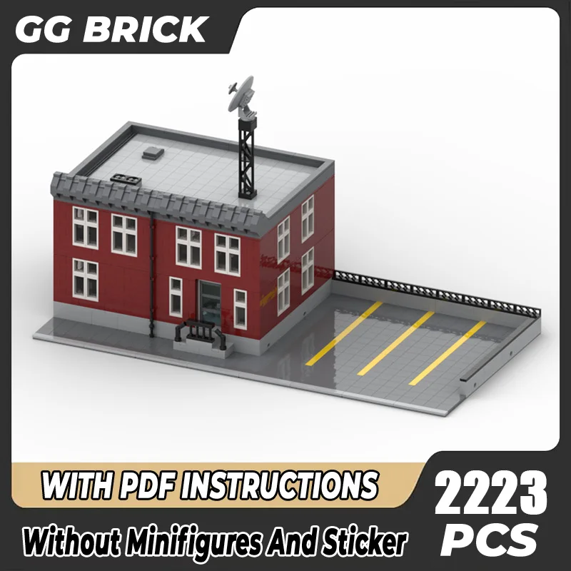 Moc Building Blocks Modern Modular Police Station Model Technology Brick City Street View DIY Construction Toy For Holiday Gifts
Moc Building Blocks Modern Modular Police Station Model Technology Brick City Street View DIY Construction Toy For Holiday Gifts