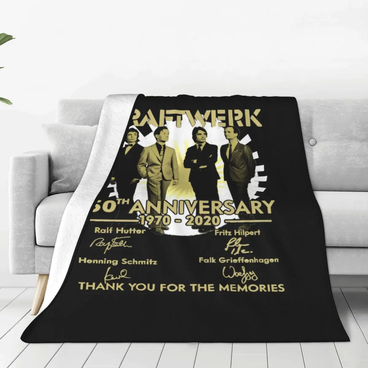 German Kraftwerk Band Gift Halloween Blanket Plush Vintage Soft Throw Blanket for Home Spring Autumn
German Kraftwerk Band Gift Halloween Blanket Plush Vintage Soft Throw Blanket for Home Spring Autumn