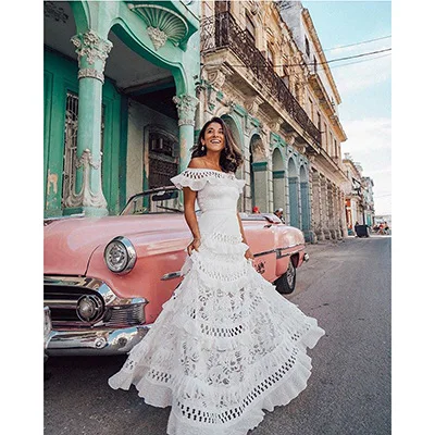 2023 Summer Lace Maxi Dress Ladies Short Sleeve Hollow Out Long Sundress Beach Evening Party Dresses Female Elegant Vestidos
2023 Summer Lace Maxi Dress Ladies Short Sleeve Hollow Out Long Sundress Beach Evening Party Dresses Female Elegant Vestidos
