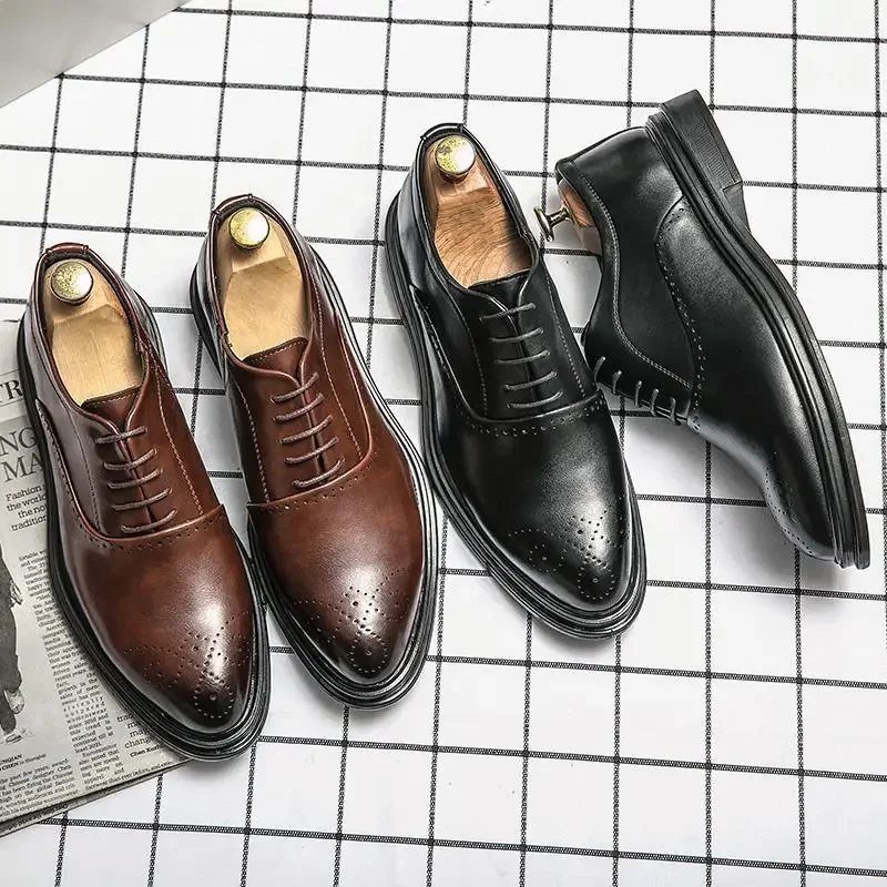 Leather Shoes Men's Moccasins Party New Business Winter Men's Casual Black Casual
Leather Shoes Men's Moccasins Party New Business Winter Men's Casual Black Casual