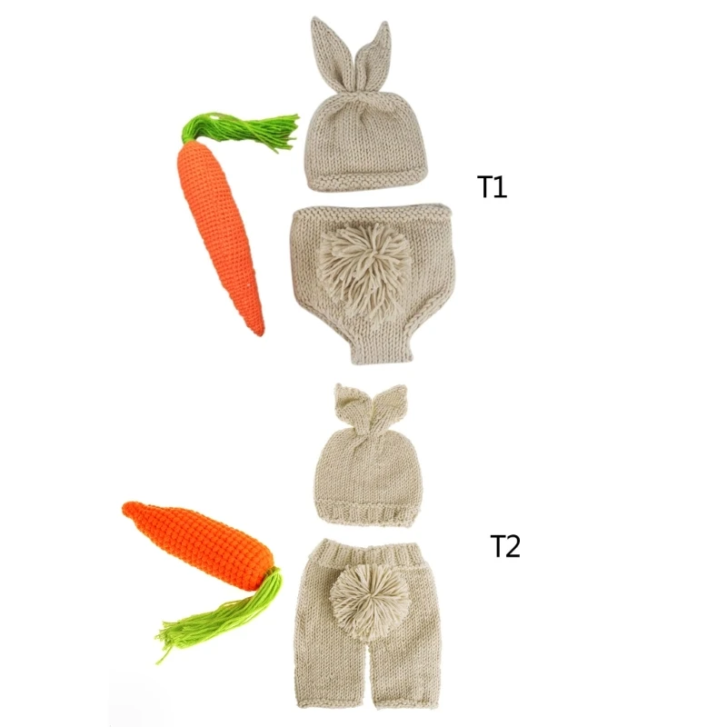 Baby Photo Props Hat & Pants Handcrochet Infant Rabbit Costume Photoshoot Props
Baby Photo Props Hat & Pants Handcrochet Infant Rabbit Costume Photoshoot Props