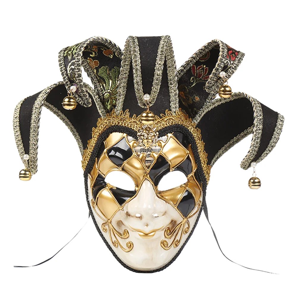 

Toyvian Maskaraid Mask Women Full Face Venetian Women Masquerade Cosplay Costume Prop Carnival Venice Italy Halloween