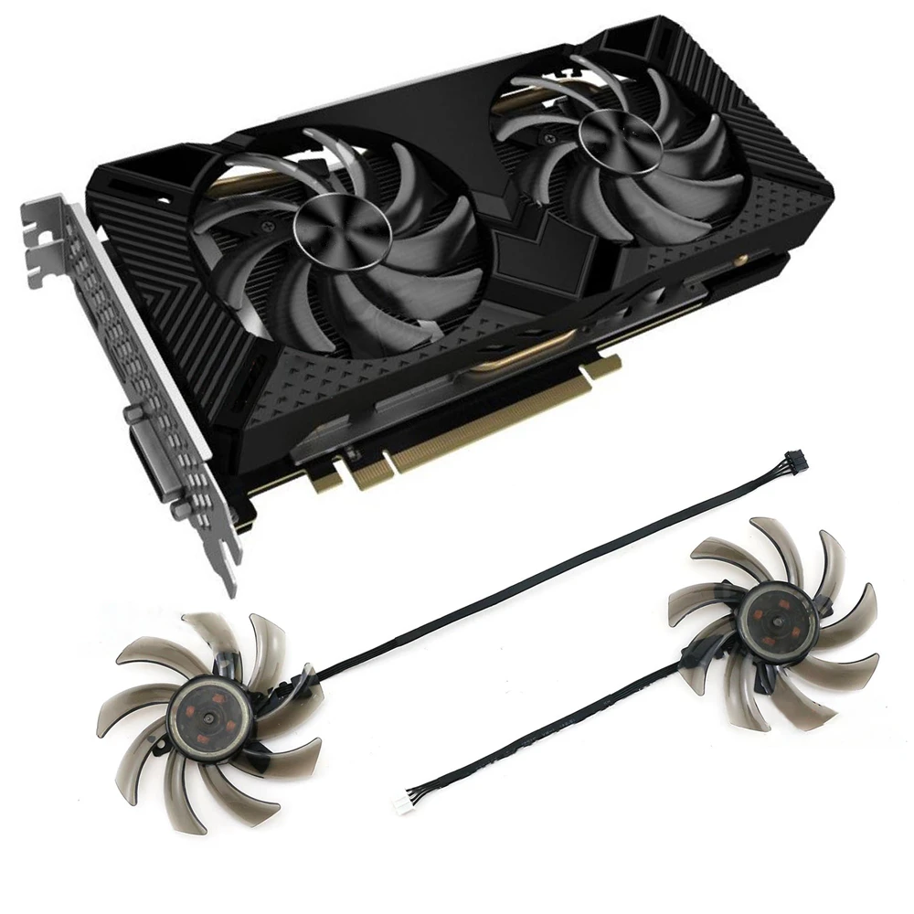 82MM Graphics Card Cooler Fan For PALIT RTX2060 2060S GTX1660 1660S 1660TI Dual OC Video Card Cooling
82MM Graphics Card Cooler Fan For PALIT RTX2060 2060S GTX1660 1660S 1660TI Dual OC Video Card Cooling