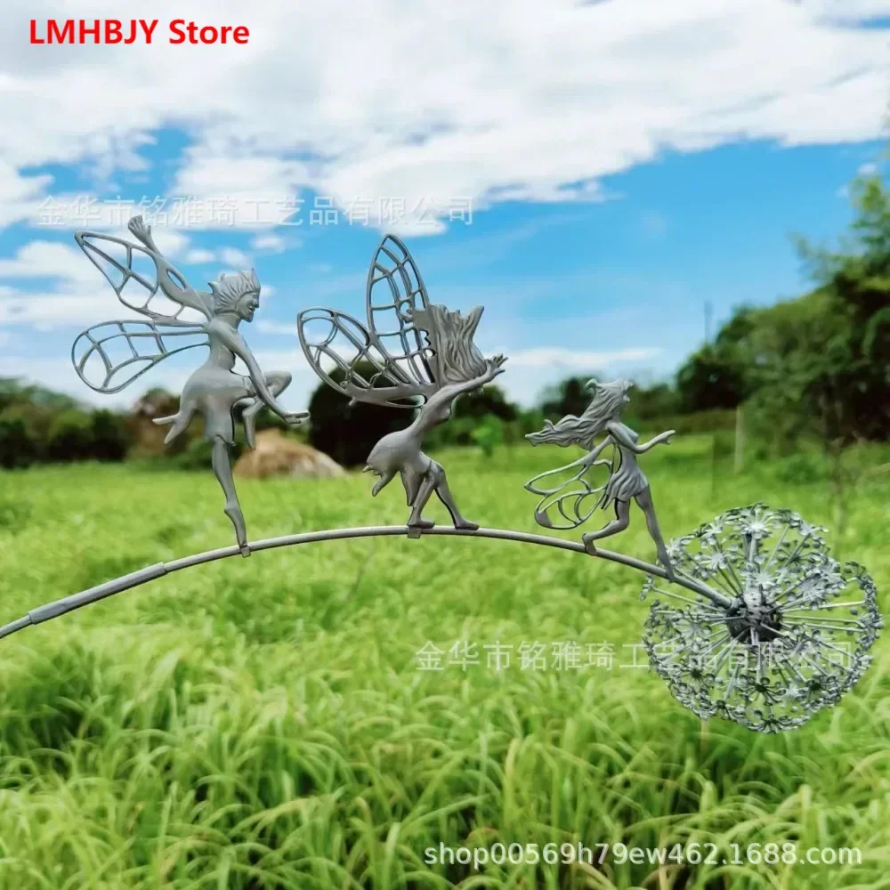 LMHBJY новый металлический Одуванчик цветок фея уличное садовое украшение для двора
LMHBJY новый металлический Одуванчик цветок фея уличное садовое украшение для двора