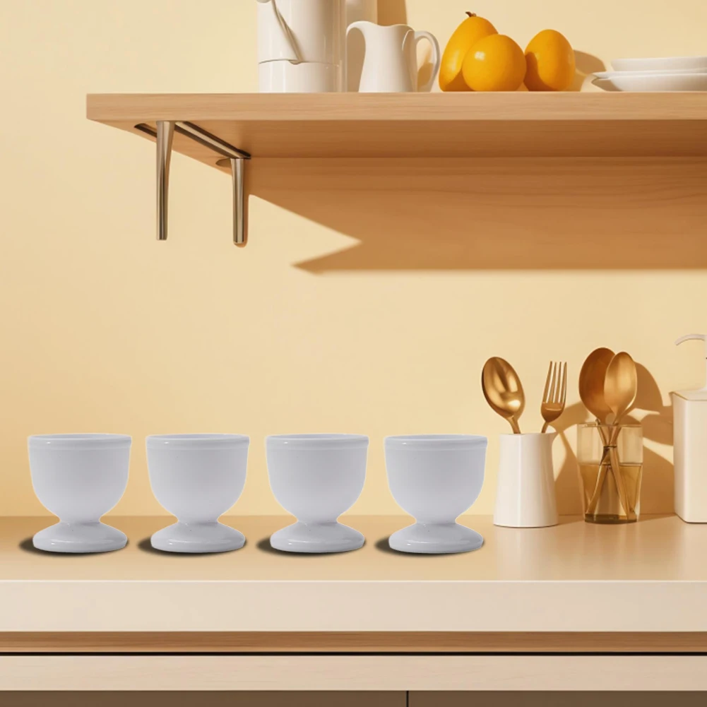 Elegant Kitchen Morning Egg Cup Egg Rack Durable Reuseful White Kitchen Tableware 4 / 8 Pcs Accessories Egg Scoop
Elegant Kitchen Morning Egg Cup Egg Rack Durable Reuseful White Kitchen Tableware 4 / 8 Pcs Accessories Egg Scoop