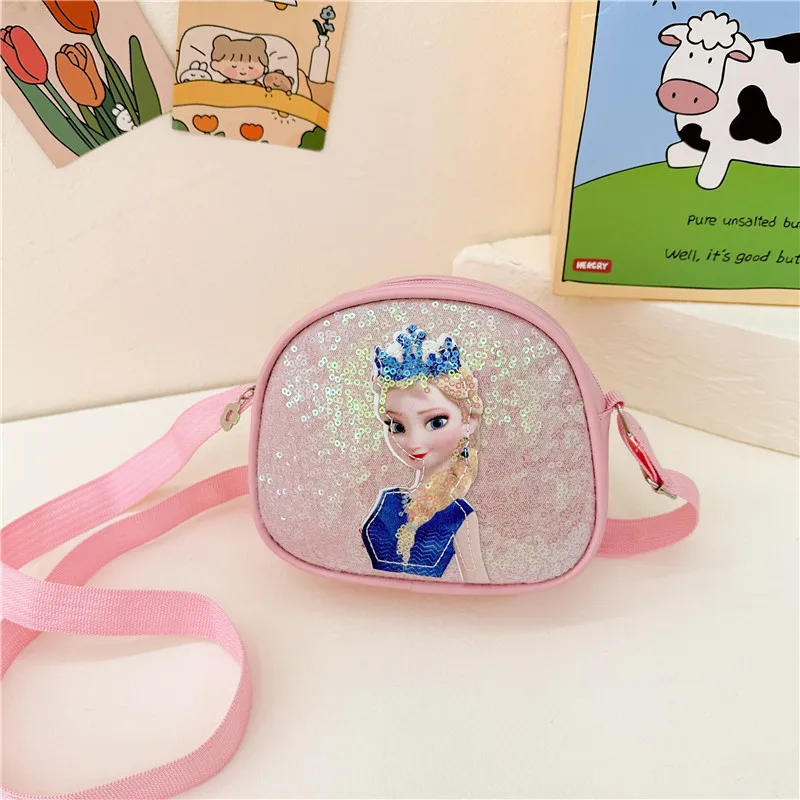 Disney Frozen Children Crossbody Bag Sequins Elsa Princess Girls Handbags Multifunctional PU Leather Bag Birthday Gift
Disney Frozen Children Crossbody Bag Sequins Elsa Princess Girls Handbags Multifunctional PU Leather Bag Birthday Gift