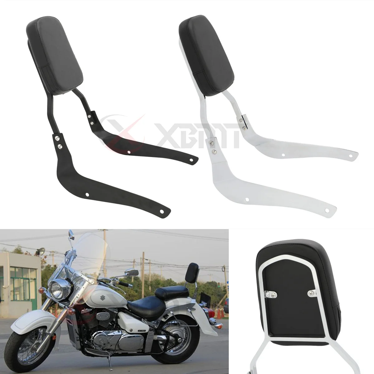 

Motorcycle Passenger Backrest Sissy Bar For Suzuki Intruder Volusia 800 VL800 2001-2012 Boulevard C50 2005-2011 M50 2005-2009