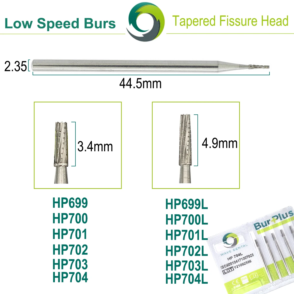 WAVE Dental Bur Tungsten Carbide Burs Tapered Fissure Head Cross Cut HP Dia.2.35mm For Straight Nose Cone Handpiece Strawberries
WAVE Dental Bur Tungsten Carbide Burs Tapered Fissure Head Cross Cut HP Dia.2.35mm For Straight Nose Cone Handpiece Strawberries
