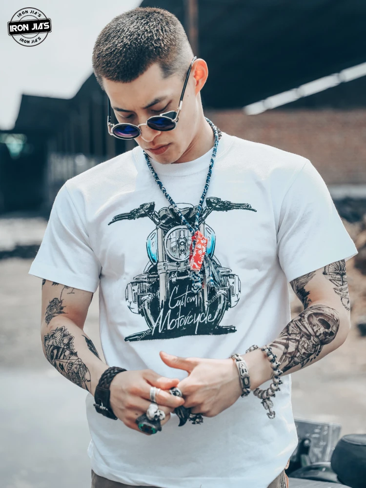 IRON JIA'S Summer Motorcycle Shirts Breathable Men's Motorbike Short Sleeve Absorb Sweat Funny Moto Biker Riding Clothing
IRON JIA'S Summer Motorcycle Shirts Breathable Men's Motorbike Short Sleeve Absorb Sweat Funny Moto Biker Riding Clothing