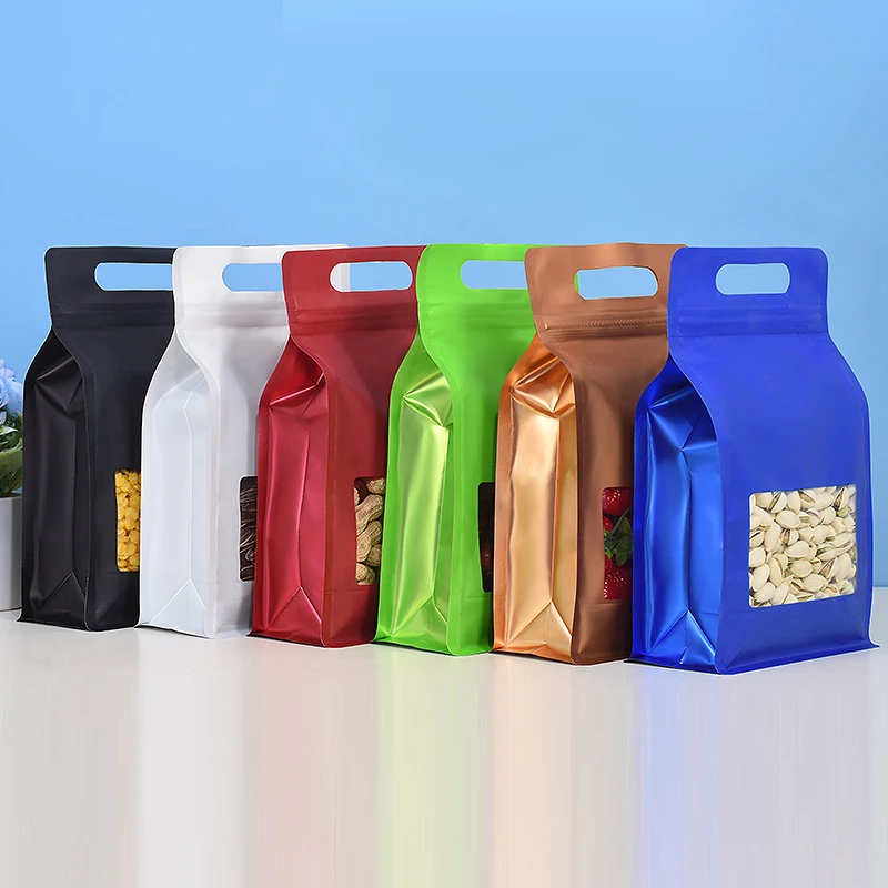 50 штук алюминиевой фольги, самоблокирующийся мешок с окном, запечатанный мешок для кофе, шоколадные конфеты, сушеные фрукты, закуска, упаковка для пищевых продуктов
50 штук алюминиевой фольги, самоблокирующийся мешок с окном, запечатанный мешок для кофе, шоколадные конфеты, сушеные фрукты, закуска, упаковка для пищевых продуктов