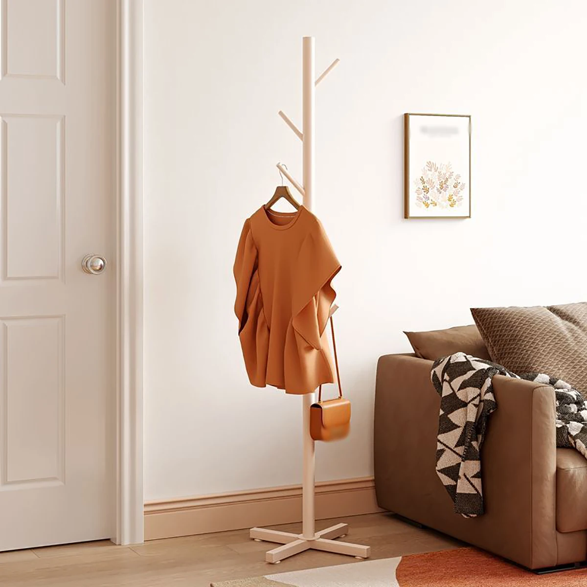 Coat rack simple network red simple modern hanging bag clothes hat rack household class drying rack floor bedroom living room
Coat rack simple network red simple modern hanging bag clothes hat rack household class drying rack floor bedroom living room