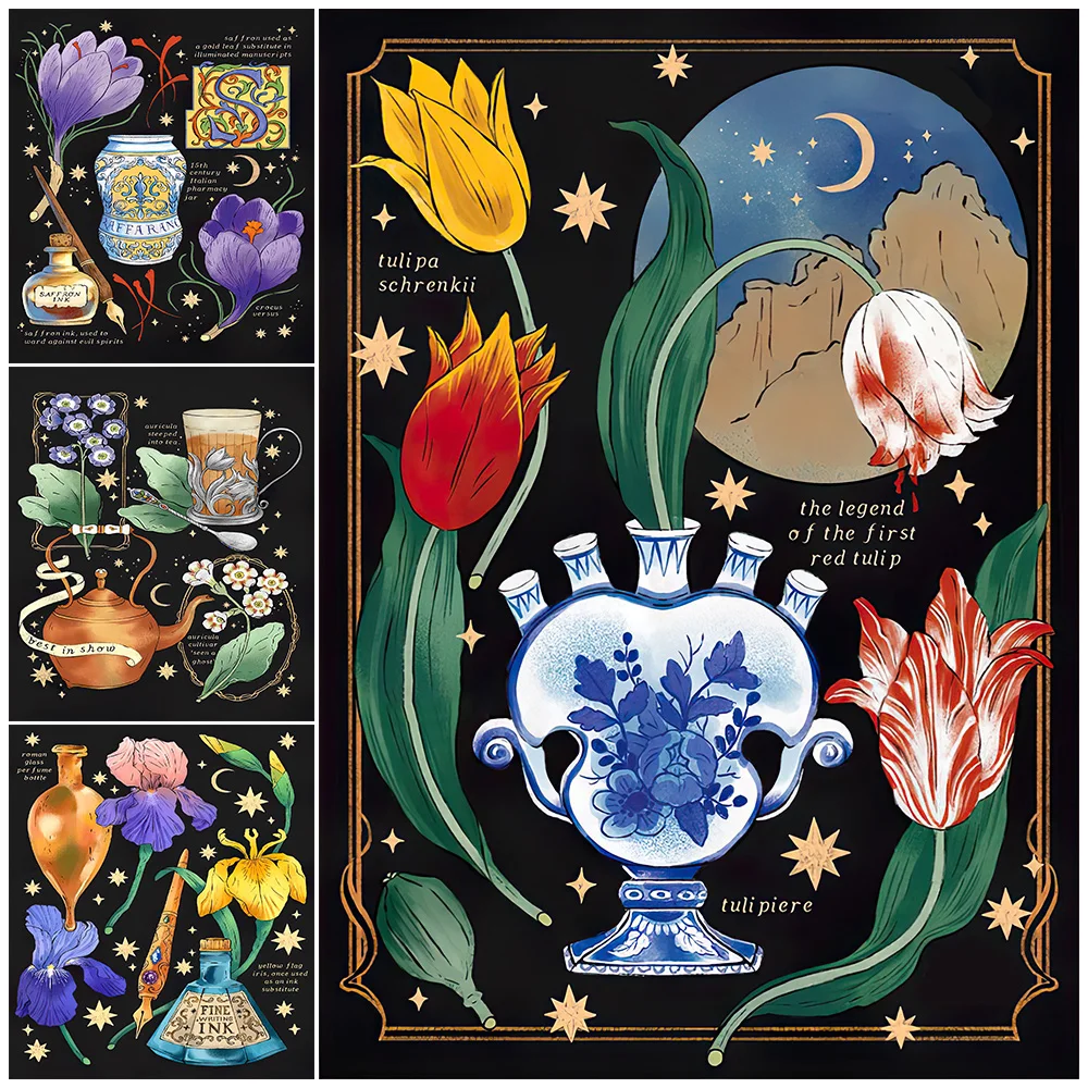 Tulips,Iris,Anemone,Saffron,Narcissus,Primula,Abstract Wall Art Canvas Print Plant Flowers Vintage Art Poster And Print Decor
Tulips,Iris,Anemone,Saffron,Narcissus,Primula,Abstract Wall Art Canvas Print Plant Flowers Vintage Art Poster And Print Decor