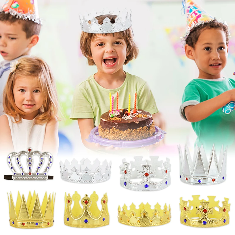 1piece King Queen Crown Birthday Party Baby Shower Baby 1st Year Old Birthday Hat Children Gifts Holiday Party Cosplay Tool
1piece King Queen Crown Birthday Party Baby Shower Baby 1st Year Old Birthday Hat Children Gifts Holiday Party Cosplay Tool