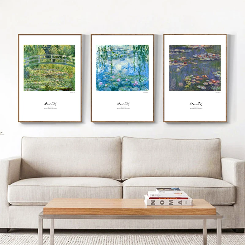 Impressionist painter Monet's collection of famous paintings, art spray painting, canvas, living room, bedroom decoration
Impressionist painter Monet's collection of famous paintings, art spray painting, canvas, living room, bedroom decoration