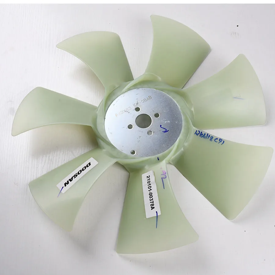 YearnParts ® Fan Cooling Blade K1027714A for Doosan Daewoo Excavator B55W-2 DX53W DX55 DX55W E55W
YearnParts ® Fan Cooling Blade K1027714A for Doosan Daewoo Excavator B55W-2 DX53W DX55 DX55W E55W