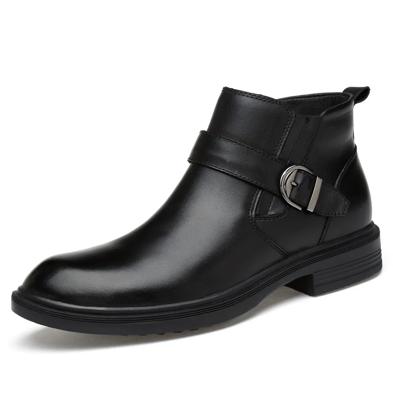 Nappa Leather Boots Men Small Size Boots Buckle Strap Big Size Boots Crocodile Pattern Winter Shoes With Zipper
Nappa Leather Boots Men Small Size Boots Buckle Strap Big Size Boots Crocodile Pattern Winter Shoes With Zipper