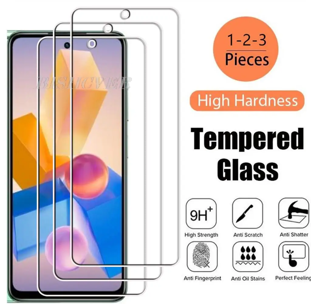 

Tempered Glass On FOR Infinix Hot 40i 6.56"InfinixHot40i Hot40i X6528B Screen Protective Protector Phone Cover Film
