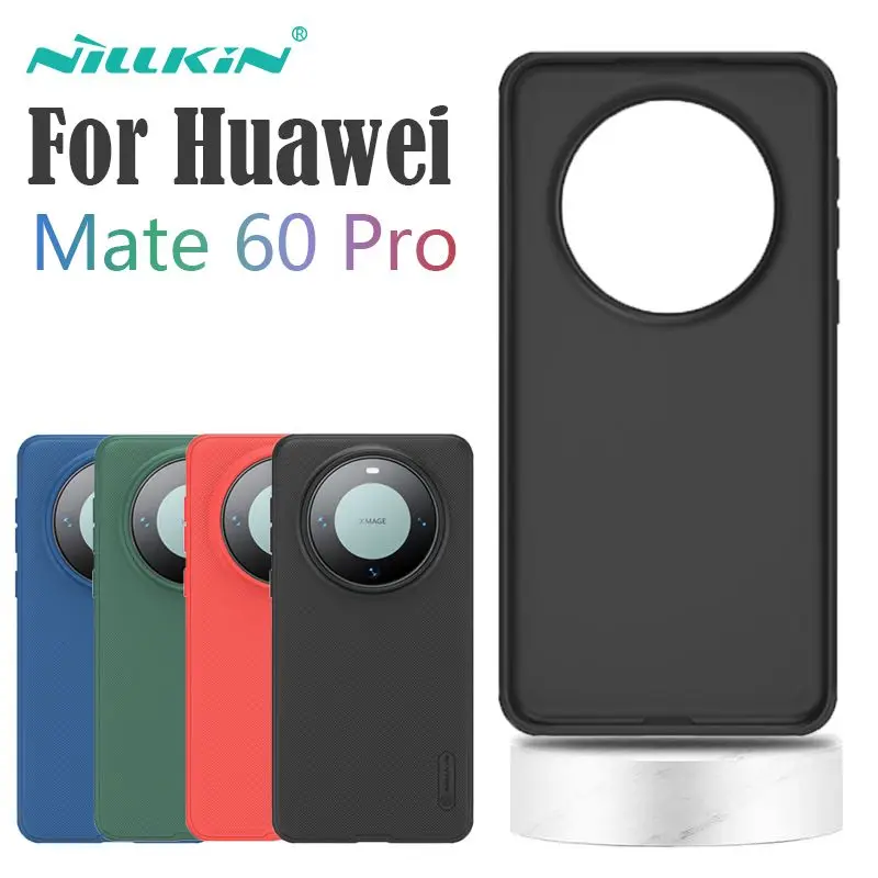 

Huawei Mate 60 Pro Case Nillkin Frosted Shield Ultra Thin Hard PC Plastic Full Protect Shockproof Back Cover for Huawei Mate60+