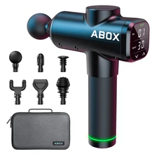 ABOX High frequency Massage Gun Deep Tissue Muscle Massage Gun brushiless Body Massager Fitness Relaxation Slimming Pain Relief
ABOX High frequency Massage Gun Deep Tissue Muscle Massage Gun brushiless Body Massager Fitness Relaxation Slimming Pain Relief