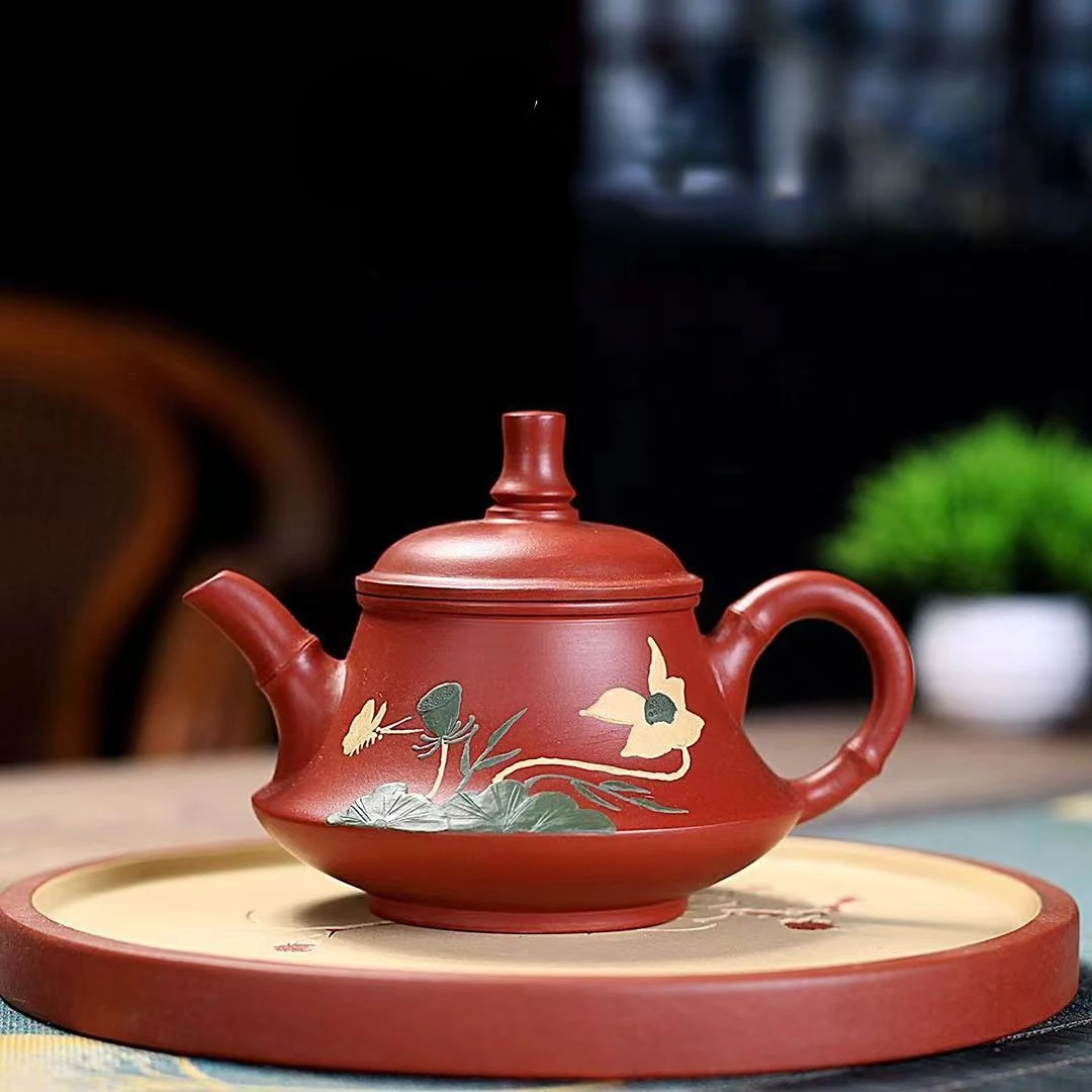 180ml&260ml Yixing Teapot Handmade Purple Clay Small Capacity Traditional Chinese Kettle Puer Oolong Tea Set
180ml&260ml Yixing Teapot Handmade Purple Clay Small Capacity Traditional Chinese Kettle Puer Oolong Tea Set