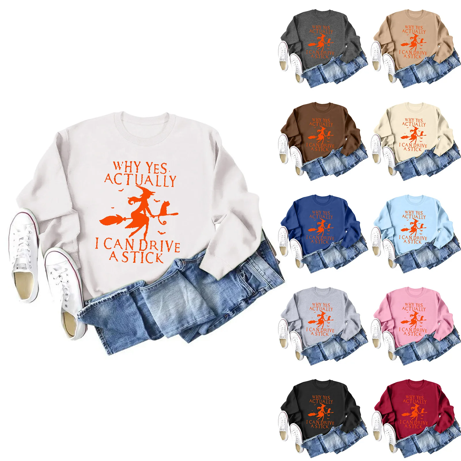 Sweatshirt Women Sweatshirt Halloween Pattern Hoodie Sunday Shirt Crew Neck Pullover patchwork women Clothes Sports
Sweatshirt Women Sweatshirt Halloween Pattern Hoodie Sunday Shirt Crew Neck Pullover patchwork women Clothes Sports