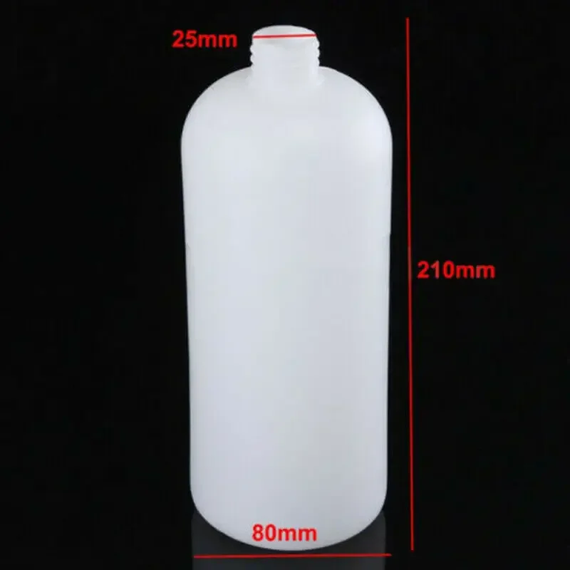 1L High Pressure Washer Foam Pot Plastic Replacement Foam Bottle For 2000-5000 Psi High Pressure Washer Snow Foam Lance
1L High Pressure Washer Foam Pot Plastic Replacement Foam Bottle For 2000-5000 Psi High Pressure Washer Snow Foam Lance