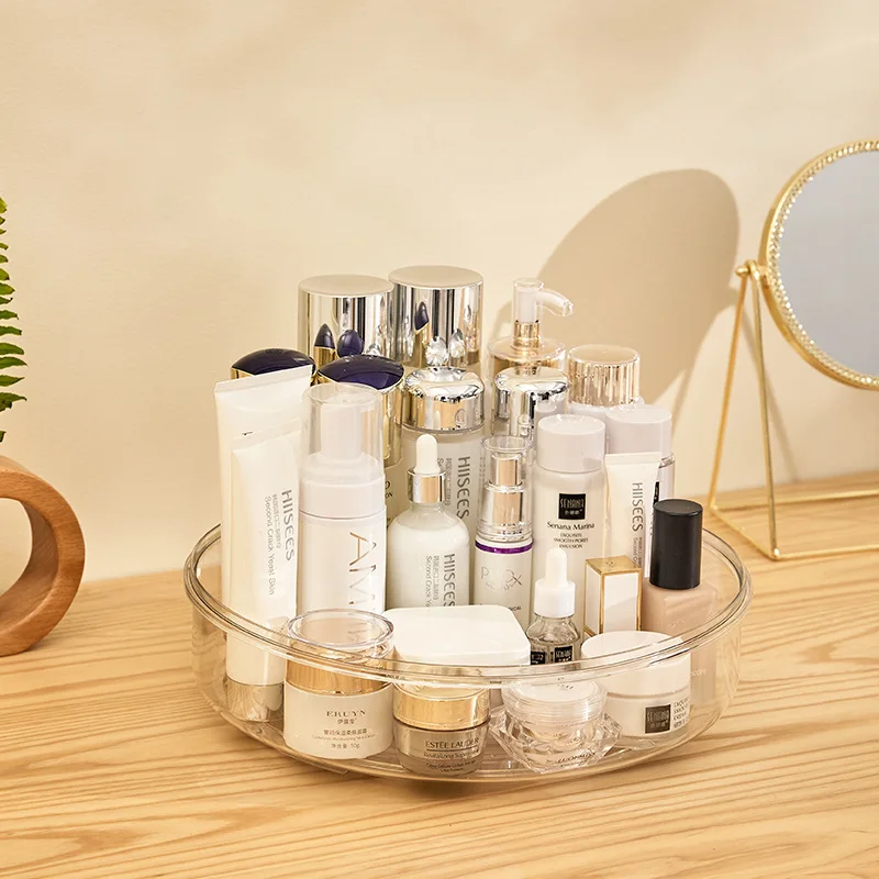 360 Degree Rotating Makeup Organizer Cosmetic Storage Rack Spice Bottle Kitchen Organizer Storage Container Shelf Large Capacity
360 Degree Rotating Makeup Organizer Cosmetic Storage Rack Spice Bottle Kitchen Organizer Storage Container Shelf Large Capacity