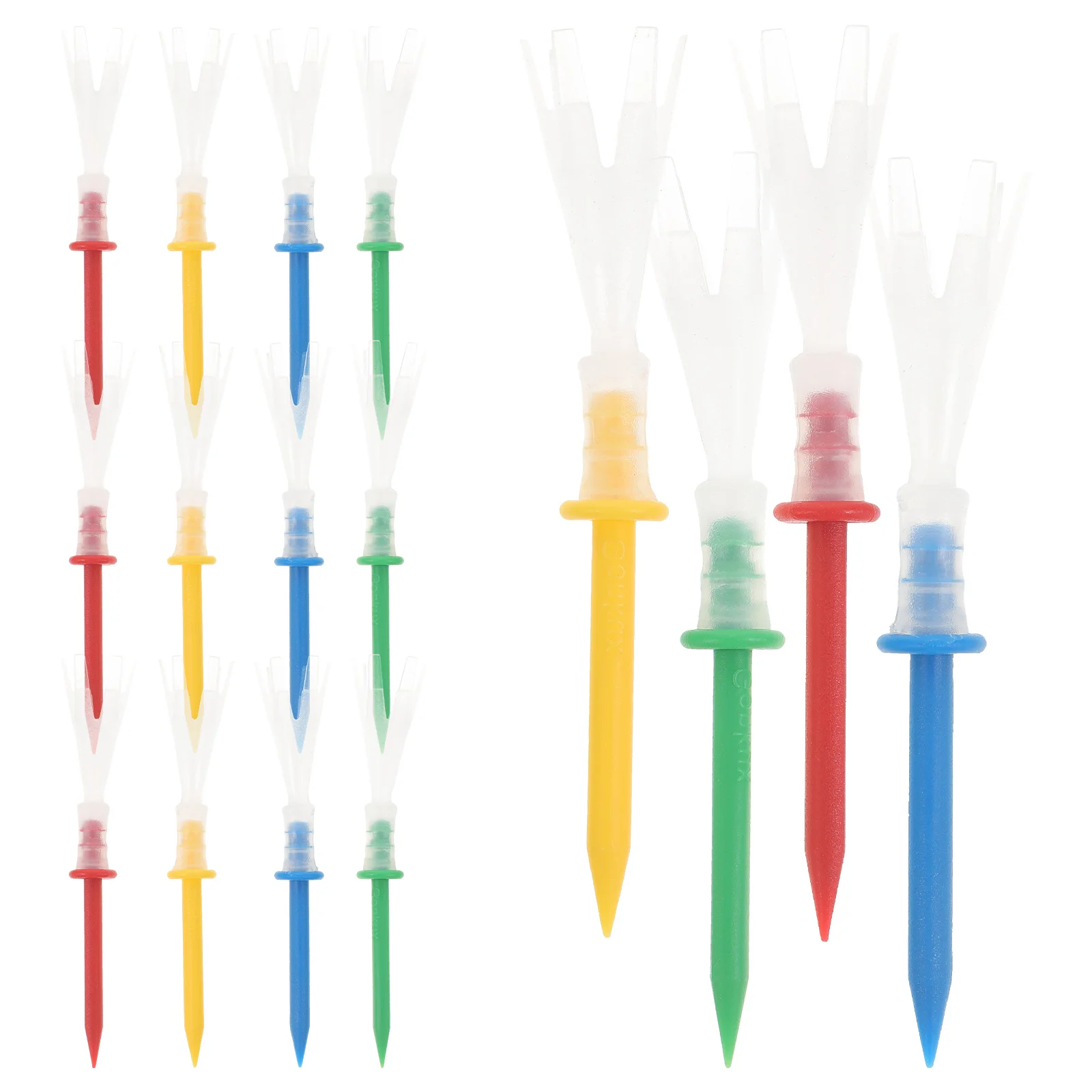 16PCS Outside Professional Castle Teess Plastic Castle Teess for Replacement Random Color
16PCS Outside Professional Castle Teess Plastic Castle Teess for Replacement Random Color