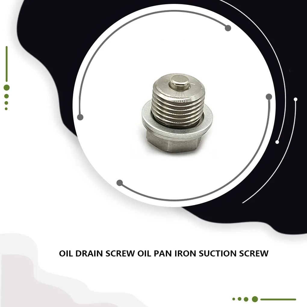 Engine Oil Pan Screws Vehicle Drain Bolts with Washer Automotive Repair
Engine Oil Pan Screws Vehicle Drain Bolts with Washer Automotive Repair